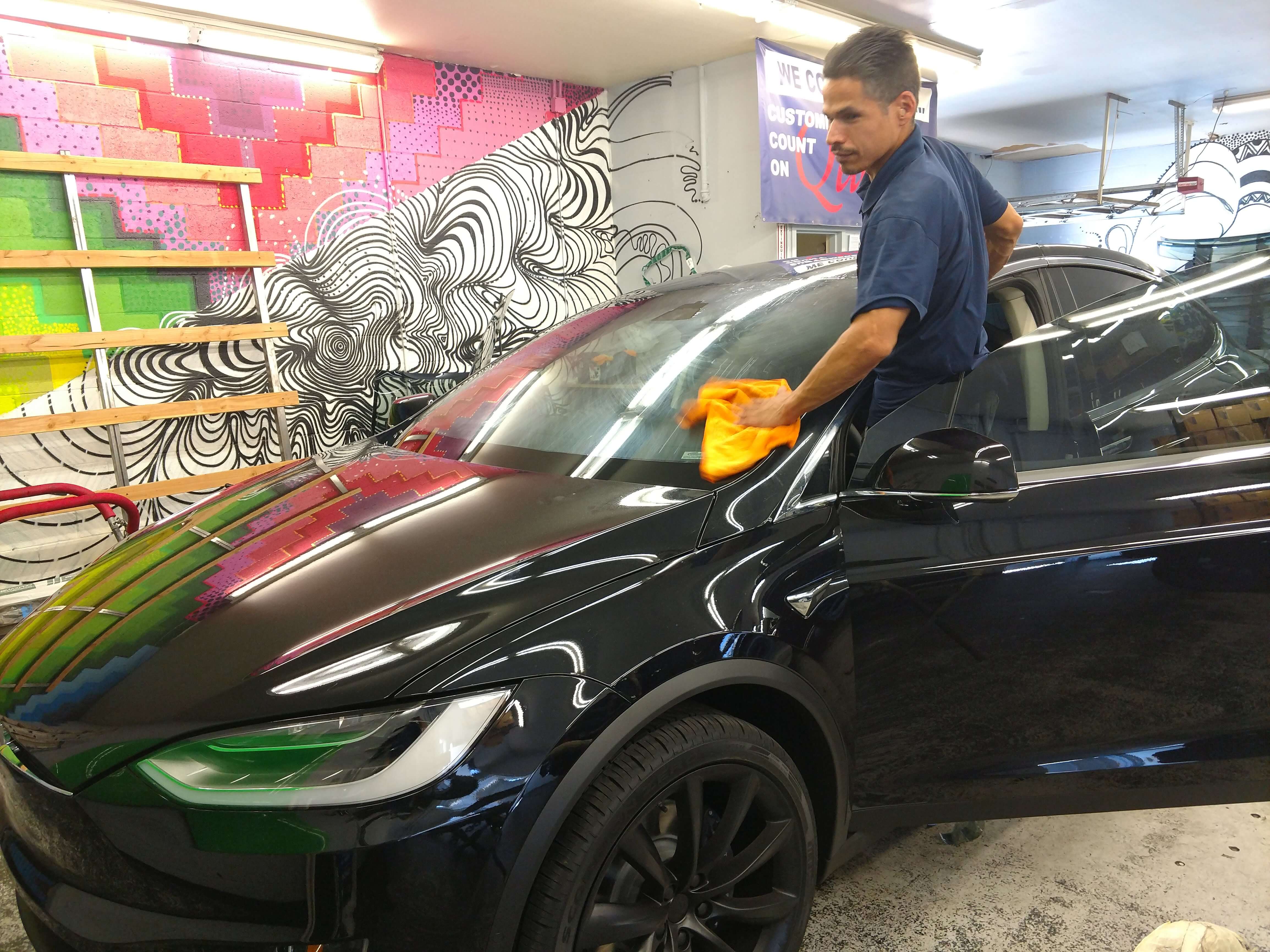 AGD Auto Glass and Tint Tempe Shop Tesla Windshield Tinting Copy Copy