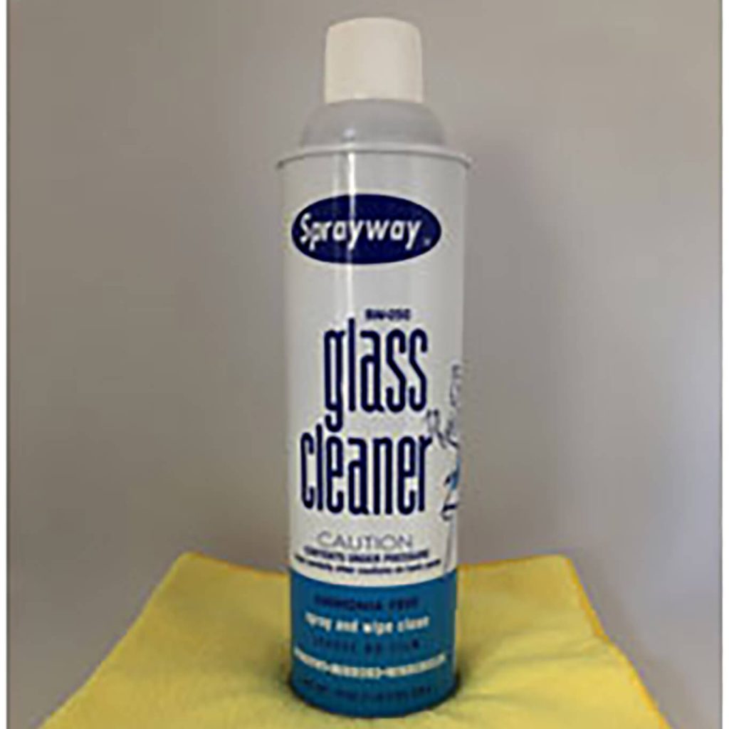 Sprayway Glass Cleaner & Microfiber Towel AGD Auto Glass & Tint Co.
