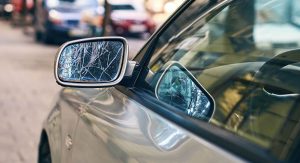 side mirror damage